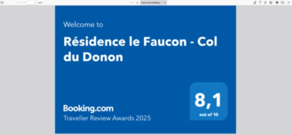 Residence Le Faucon - Col Du Donon Grandfontaine  Exterior photo